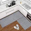 BxzanDya Kitchen Runner Rug Washable Non Skid [2pcs], 2 Sizes, 2 styles - Brand New