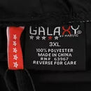 GALAXY BY HARVIC WOMEN'S LOOSE FIT POCKETED CLASSIC LOUNGE PANTS - BLACK - 3XL - Brand New