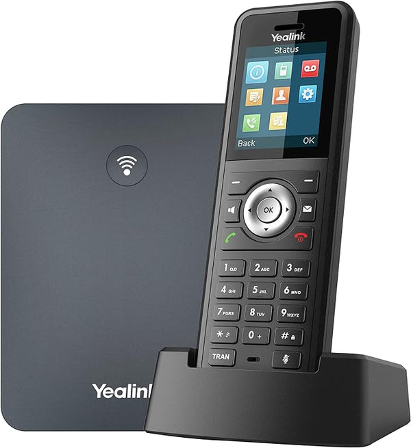 Yealink W79P IP DECT Phone Bundle W59R with W70 - Black Like New