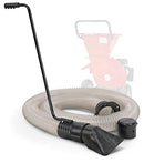 G STORE G WOOD CHIPPER SHREDDER MULCHER LEAF VACUUM KIT 4" X 10' NO CHIPPER - Like New