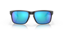 OAKLEY HOLBROOK MATTE BLACK FRAME PRIZM SAPPHIRE POLARIZED LENSES, 57-18-137 - Like New