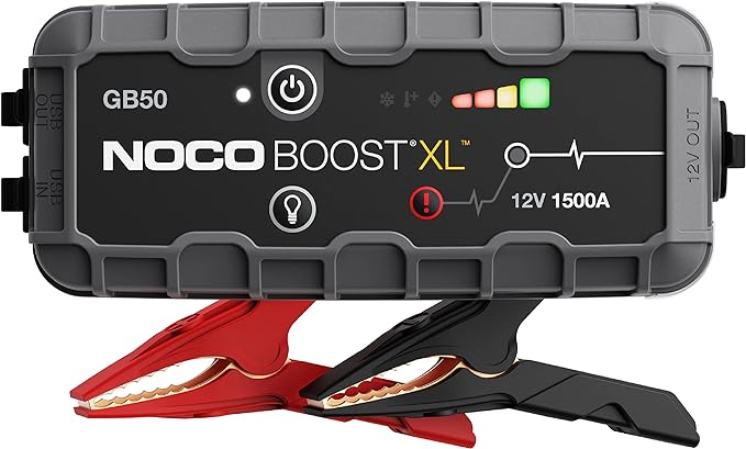 NOCO Boost XL GB50 1500 Amp 12-Volt UltraSafe Lithium Jump Starter - Black Like New