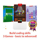 Osmo-Coding Starter Kit for Fire Tablet-3 Educational Learning Games Ages 5-10+ - Like New