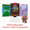Osmo-Coding Starter Kit for Fire Tablet-3 Educational Learning Games Ages 5-10+ - Like New