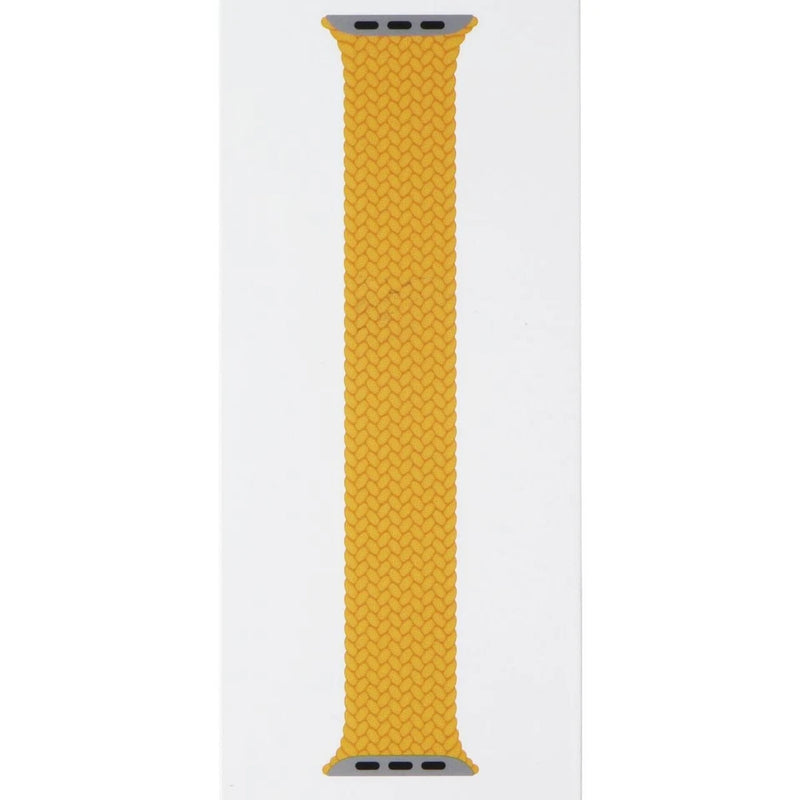 APPLE 41MM BRAIDED SOLO LOOP FOR APPLE WATCH - SIZE 5 - MAIZE - Brand New