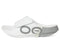 OOFOS UNISEX OOAHH SPORT FLEX SLIDE SANDAL MEN 9 WOMEN 11 SMOKE RALLY - Like New