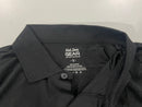 KICK START GEAR MEN MOISTURE WICKING PIQUE POLO SHIRT - SIZE: SMALL - BLACK - Brand New