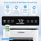 COSTWAY Portable Air Conditioner with Built-in Dehumidifier, 9000 BTU - WHITE - Like New