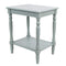 Decor Therapy Simplify Wood Accent Storage Shelf End Table - Scratch & Dent