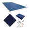 Blue Wave 20-ft x 40-ft Rectangular In Ground Pool Safety Cover - Blue - Like New