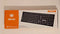 MIXIE X7 USB STANDARD CORDDED KEYBOARD - WIRED, ERGONOMIC, FULL SIZE - BLACK - Like New