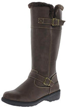 WOMENS WEATHERPROOF COLD WEATHER BOOTS ZIPPER BELLA TALL SIZE 10 BROWN - Like New
