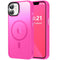 VLANXIE UPGRADED MAGNETIC IPHONE 12/IPHONE 12 CASE MAGSFE MILITARY - HOT PINK Like New