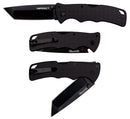 Cold Steel Verdict 3-inch Folding Knife Tanto Plain AUS-10A SS - Black Matte - Like New