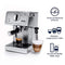 DELONGHI 15 BAR PUMP ESPRESSO CAPPUCCINO MACHINE PREMIUM ADJUSTABLE FROTHER - Like New