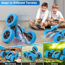 ORRENTE Remote Control Car RC Cars 2.4GHz Fast 4WD Double Sided 360° - Blue New