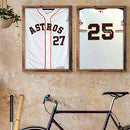 Jackcube Design Vintage Jersey Display Frame Shadow Box Case MK611A - Brown - Brand New