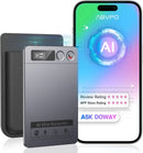GENERIC AI VOICE RECORDER 64GB MEMORY APP CONTROL AUDIO RECORDER - GRAY - Like New