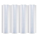 Prinko 18"x1500ft x 80 Gauge Thick Cast Pallet Stretch Wrap, 4 Rolls B094KY69HJ - Brand New