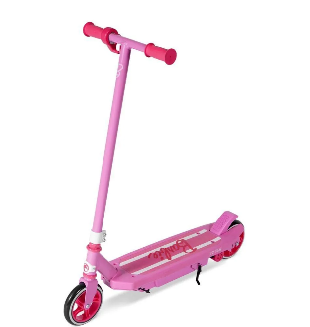 HYPER KIDS ELECTRIC SCOOTER SPEED BARBIE JAMMER 12 VOLT BATTERY POWERED - PINK - Like New