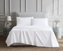 PURITY LINEN CLOSET KING SIZE SHEET SET STOP THE AWE LUXURY PERCALE WHITE - Like New