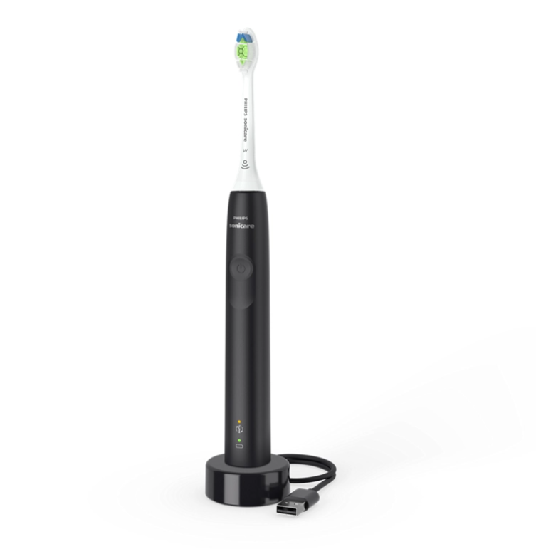 Philips Sonicare 4900 Power Electric Toothbrush HX3683/34 - Black Like New