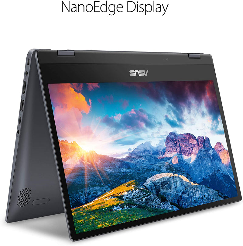ASUS VIVOBOOK 14"FHD TOUCH I7-8550U 8 256GB SSD FPR GREY TP412UA-IH71T - Like New