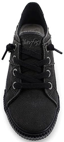 ZS-0269 BLOWFISH MALIBU WOMEN'S FRUIT SNEAKER BLACK/BLACK SIZE 7.5 - Like New