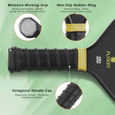 FLYKEY PICKLEBALL PADDLES, T700 CARBON FIBER PICKLEBALL PADDLE - BLACK - Brand New