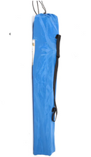 MAC SPORTS BAZAAR CLASSIC FOLDING CAMP CHAIR LIGHTWEIGHT CIUP HOLDER - BLUE - Like New