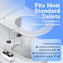 CLEAR REAR Bidet Attachment for Toilet Seat - Non-Electric, Self Cleaning - Brand New