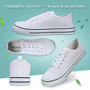JOSINY Women's Fashion Canvas Low Top Sneaker Lace-up Classic Casual Shoes - Brand New