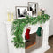 Norfok Sourgum Eucalyptus Garlands Light String 6Ft Soft Christmas HM5624 -Green - Like New