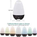HEALTHSMART 500ML ESSENTIAL OIL DIFFUSER LARGE ROOMS MIST HUMIDIFIER WHITE - Like New