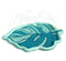 091110242 MINNIDIP PALM LEAF SPLASH PAD SPRINKLER - GREEN LEAF FLOAT - Like New