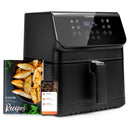 COSORI AIR FRYER PRO II 5.8 QT BLACK - BLACK-PRESET WIFI - Like New