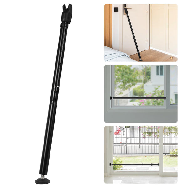 JSUNGO 2-in-1 Sliding Door Security Bar, Upgrade Doors Stoppers Security, 1 Pack - Like New