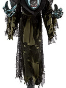 703191 RUBIES II RUBIES CHILD'S FORUM ZOMBIE ROBE COSTUME SIZE MEDIUM - GREEN - Like New