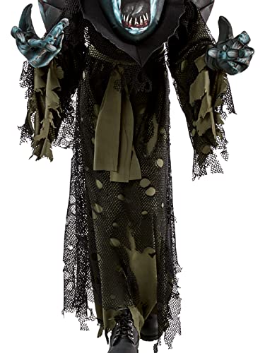 703191 RUBIES II RUBIES CHILD'S FORUM ZOMBIE ROBE COSTUME SIZE MEDIUM - GREEN - Like New