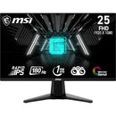 MSI G255F 25" 1920 X 1080FHD 180HZ PMPS FHD HDMI & DisplayPort Black - Like New