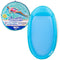 SWIMWAYS SPRING FLOAT INFLATABLE POOL LOUNGER HYPER-FLATE VALVE 6069485 BLUE - Like New