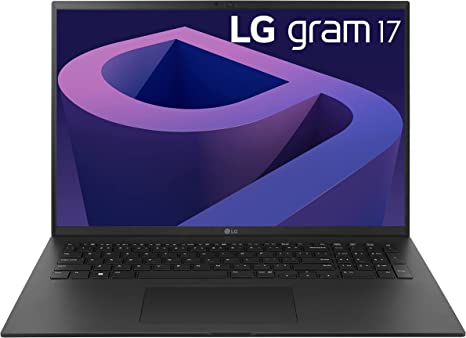 LG GRAM 17Z90Q-K.ADC9U1 17 2560x1600 i7-1260P 32 1TB SSD INTEGRATED - BLACK Like New