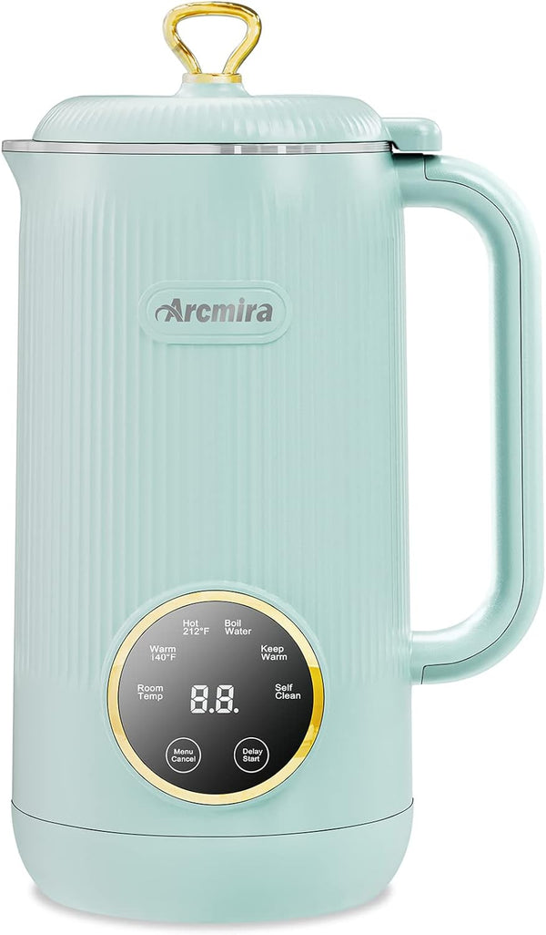 ARCMIRA Automatic Nut Milk Maker, 20 oz - Blue/Green Like New