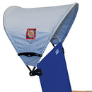Rio Beach MyCanopy Personal Chair Sun Shade Total Sun Block - Grey - Brand New