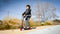 Razor Power Core E90 Electric Scooter with hub motor, push-button throttle - RED - Like New