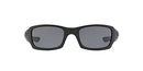 OAKLEY MEN'S OO9238 FIVES SQUARED RECTANGULAR SUNGLASSES SI Matte Black/Gray - Like New