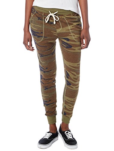 HANES ALTERNATIVE WOMEN'S ECO CLASSIC JOGGER 2910EA - SIZE: WOMEN S - CAMO - Like New