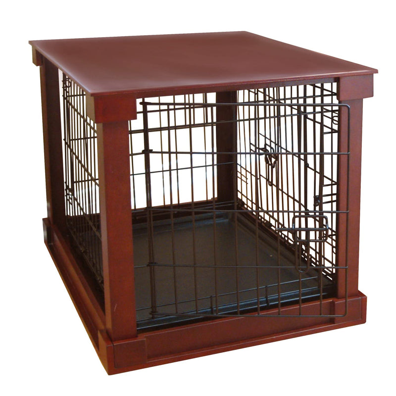 MERRY PET MERRY PRODUCTS PET CAGE CRATE COVER MEDIUM - MAHOGANY - Like New