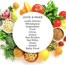 Omega NC800HDS Cold Press Juicer Machine Dual-Stage 150 W - Silver - Like New