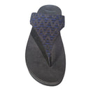 FITFLOP LULU GEO WOMEN SANDALS - SIZE: WOMEN 8 (AU/UK W6) - BLACK MIX - Brand New